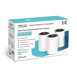 TP-Link AX3000+G1500 Powerline Deco PX50(3-pack) - obrázek 3