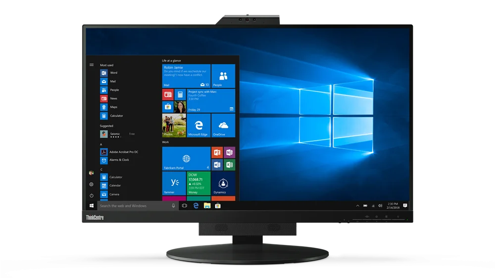 Lenovo ThinkCentre Tiny-In-One 27 Monitor 27" QHD IPS 60Hz
