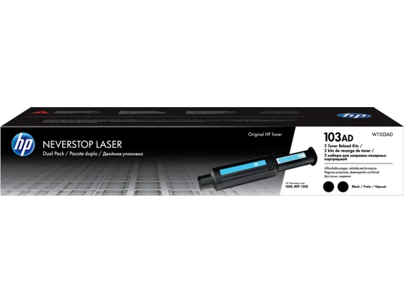 Toner HP W1103AD černý dvojbalení Neverstop Laser