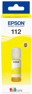 Epson 112 EcoTank Pigment Yellow ink bottle