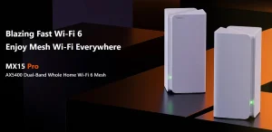 Tenda Nova MX15 Pro (2-pack) WiFi 6 AX5400 Mesh Gigabit system, 6x GLAN/GWAN, WPA3, VPN, CZ app - obrázek 3