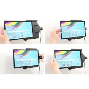Brodit držák do auta pro Samsung Galaxy Tab S5e 10.5 (SM-T720/SM-T725), naklápěcí, skryté nab. - obrázek 2
