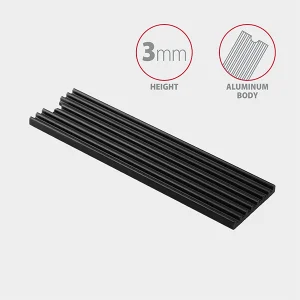 AXAGON CLR-M2L3, hliníkový pasivní chladič pro M.2 2280 SSD, výška 3 mm - obrázek 3