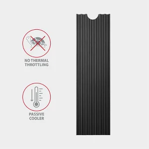 AXAGON CLR-M2L3, hliníkový pasivní chladič pro M.2 2280 SSD, výška 3 mm - obrázek 4