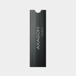 AXAGON CLR-M2L10, hliníkový pasivní chladič pro M.2 2280 SSD, výška 10 mm - obrázek 4
