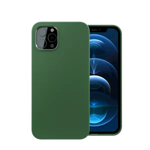 ER POWER Silikonový kryt CARNEVAL SNAP pro iPhone 13 Pro Max s MagSafe - zelená
