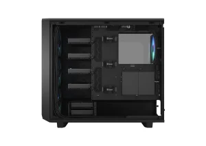 Fractal Design Meshify 2 RGB Black TG Light Tint/Midi Tower/Transpar./Černá - obrázek 10