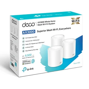 TP-Link AX3000 Smart Home Mesh WiFi6 System Deco X50(1-pack) - obrázek 2