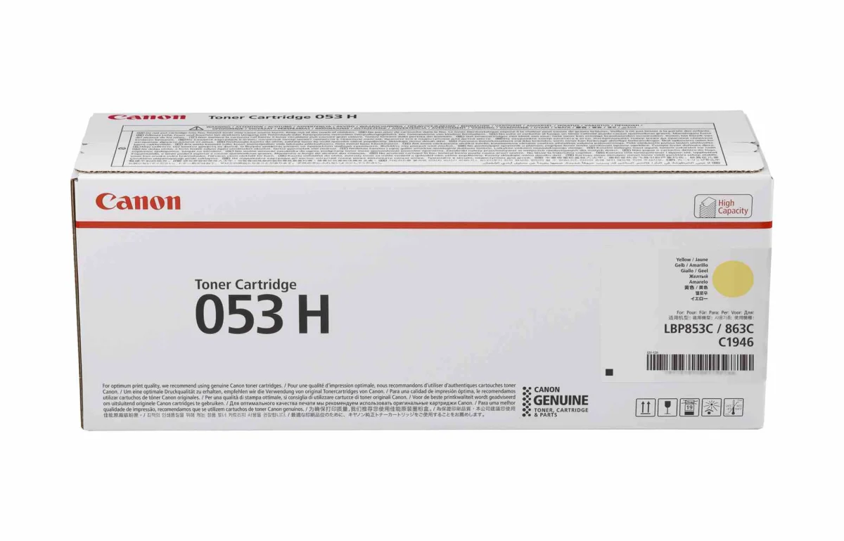 Toner Canon CRG-053H žlutý 32000 stran