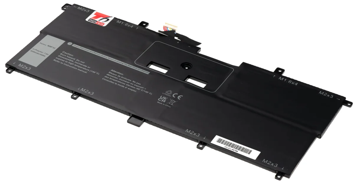 Baterie Dell XPS 13 9365 46Wh 6050mAh Li-Pol (T6 Power)