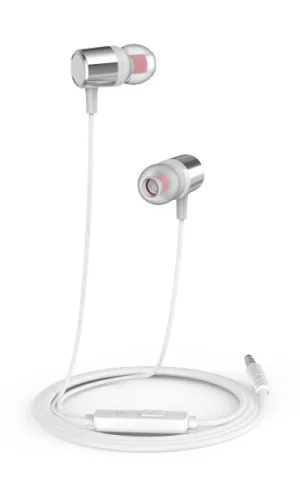 Sluchátka ALIGATOR AE005, Strong Bass, stříbrná - obrázek 2