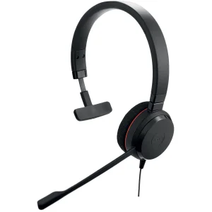 Jabra Evolve 20, Mono UC, USB C/A adapter