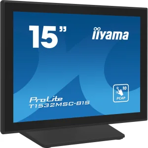 15" iiyama T1532MSC-B1S:PCAP,10P,FHD,HDMI,DP - obrázek 2