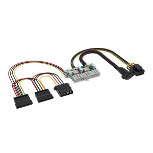 AKASA adaptér 200W DC pro DC ATX power - obrázek 2