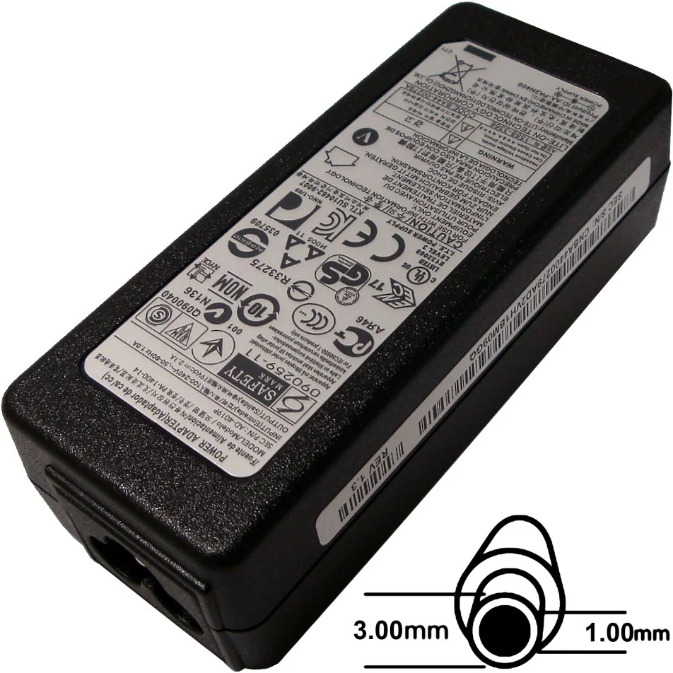 SIL napájecí adaptér 40W 19V Samsung 3.0x1.0