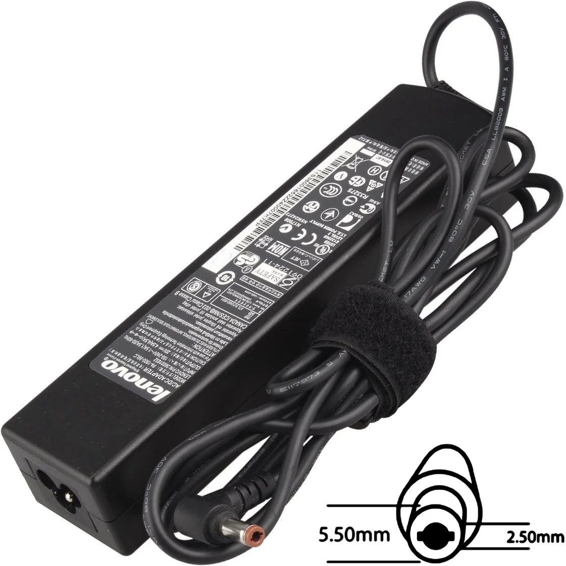 Napájecí adaptér SIL 90W 20V 5.5x2.5mm originál Lenovo
