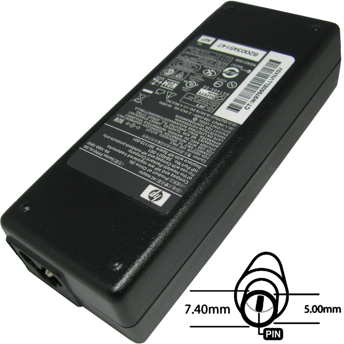 Napájecí adaptér SIL 90W 18,5V 7.4x5.0 HP originál