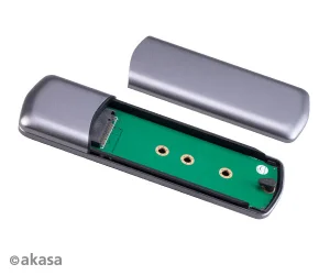 AKASA USB 3.2 Gen 2 ext. rámeček pro M.2 SSD Alu - obrázek 3