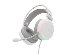 Herní sluchátka s mikrofonem Genesis NEON 613 G2/Jack/Stand/bílá - obrázek 2