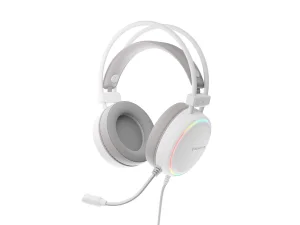 Herní sluchátka s mikrofonem Genesis NEON 613 G2/Jack/Stand/bílá - obrázek 3