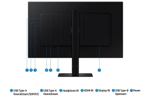 Samsung ViewFinity S6 S60D 27" IPS QHD 100Hz 5ms - obrázek 4