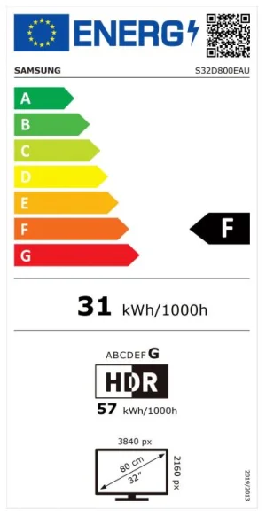 Samsung ViewFinity S8 S80D 32" 4K UHD VA 60Hz - obrázek 3