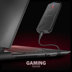 AXAGON EEM2-GAM, USB-C 10Gbps - NVMe & SATA SSD GAME M.2 box, bezšroubkový - obrázek 5