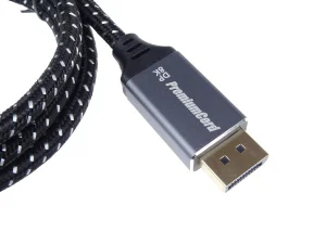 PremiumCord DisplayPort 1.4 přípojný kabel, kovové a zlacené konektory, 1,5m - obrázek 4