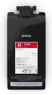 Inkoustová náplň Epson T53A9 T7700DL červená 1600 ml