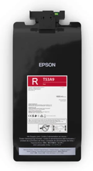 Inkoustová náplň Epson T53A9 T7700DL červená 1600 ml