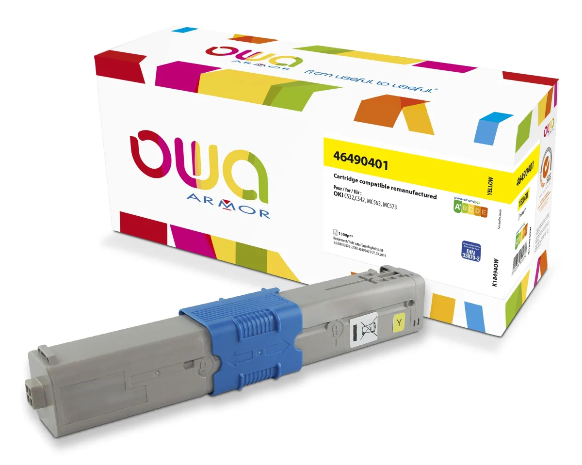 Toner OKI 46490401 žlutý 1500 stran (Armor)