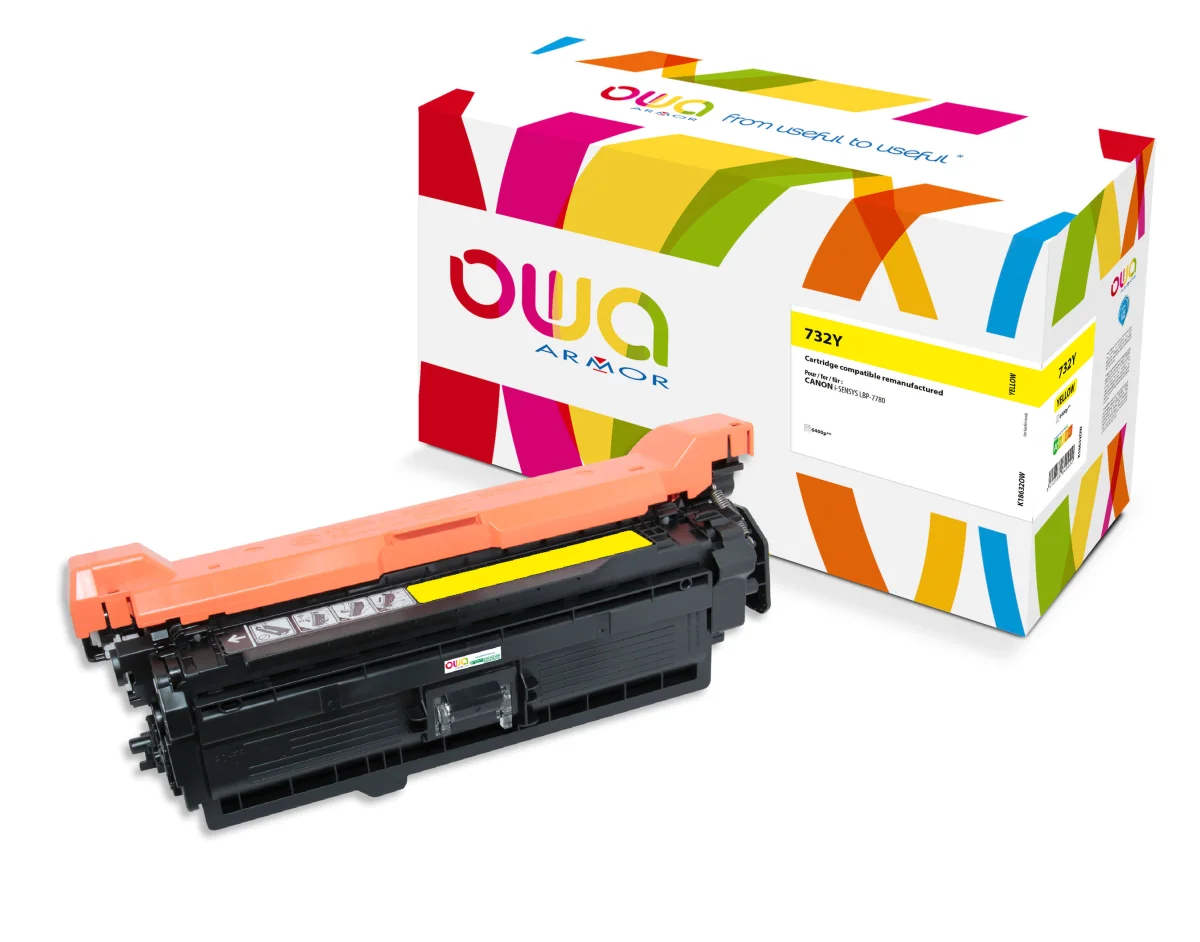Toner Canon CRG-732 žlutý 6400 stran (OWA Armor)