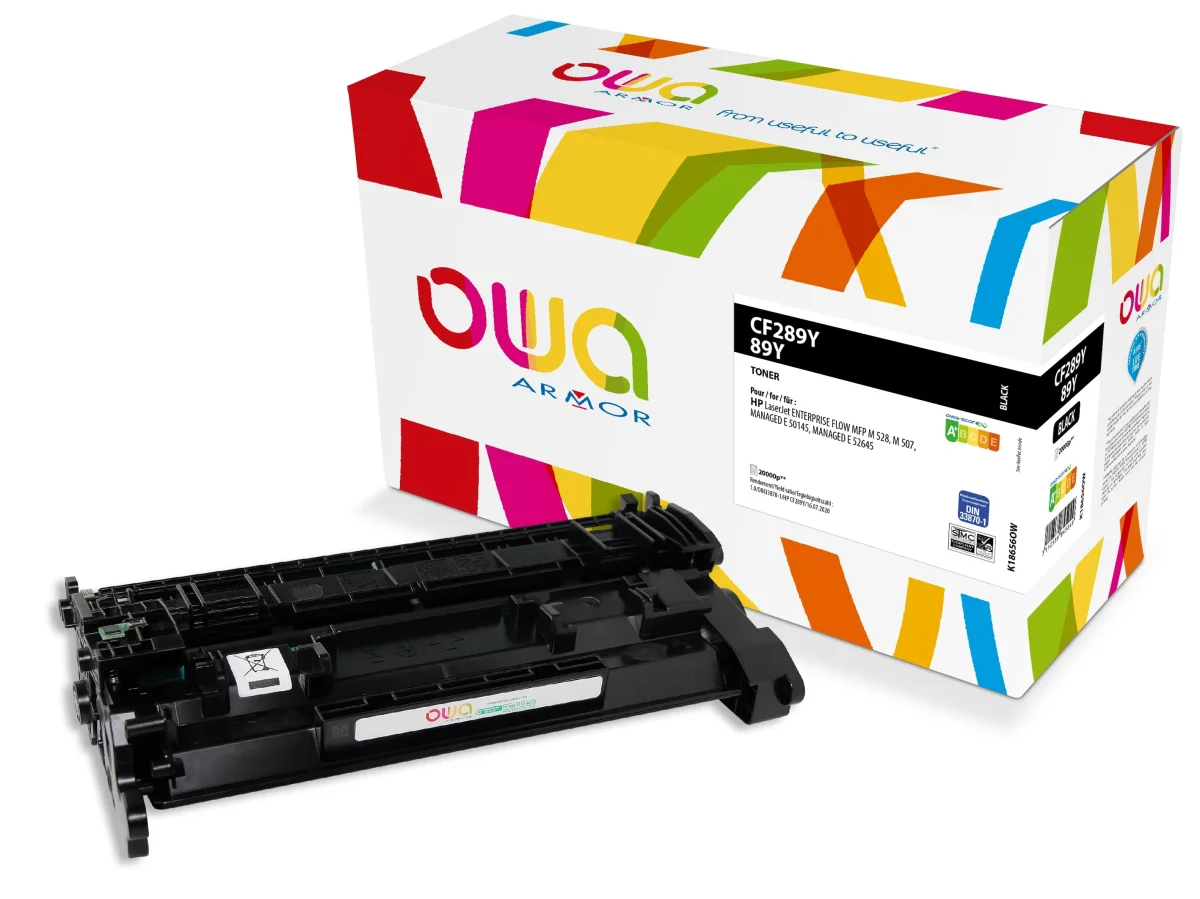 Toner HP CF289Y černý 20000 stran (OWA Armor)