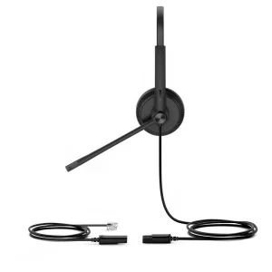 Yealink YHS34 Dual náhlavní souprava na obě uši s QD-RJ9 konektory - obrázek 5