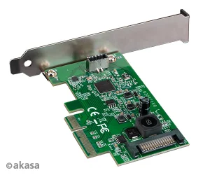AKASA PCIe karta USB 3.2 Gen 2x2 interní konektor - obrázek 2