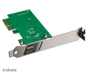 AKASA PCIe karta USB 3.2 Gen 2x2 interní konektor - obrázek 3
