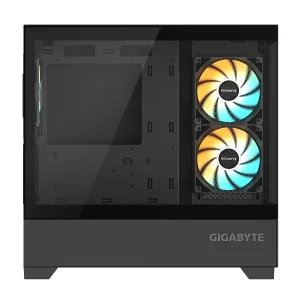 GIGABYTE C201 PANORAMIC/Midi Tower/Transpar./Černá - obrázek 2