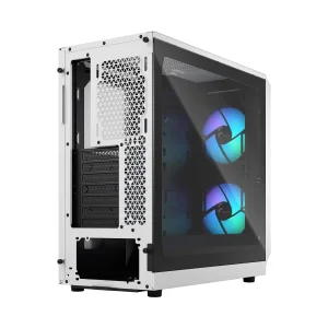 Fractal Design Focus 2 RGB White TG Clear Tint/Midi Tower/Transpar./Černá a bílá - obrázek 3