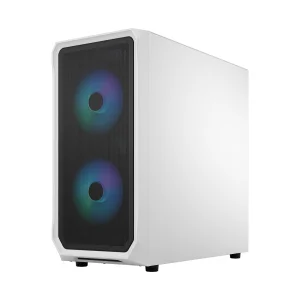 Fractal Design Focus 2 RGB White TG Clear Tint/Midi Tower/Transpar./Černá a bílá - obrázek 5