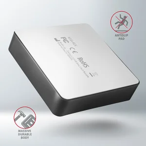 AXAGON ADSA-M2C, USB-C 3.2 Gen 2 -  2x M.2 NVMe SSD CLONE MASTER dokovací stanice - obrázek 6