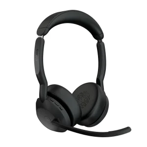 Jabra Evolve2 55/Stereo/ANC/USB-C/BT-USB/Bezdrát/MS/Stand/Černá - obrázek 2