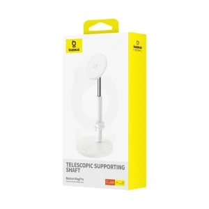 Baseus Otočný držák MagPro Desktop Phone Stand bílý - obrázek 4