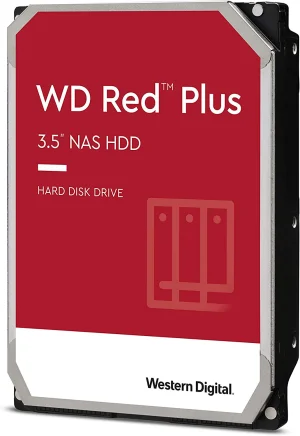WD Red Plus/6TB/HDD/3.5"/SATA/5400 RPM/Červená/3R