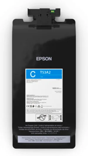 Inkoustová náplň Epson T53A2 UltraChrome XD3 azurová 1600 ml