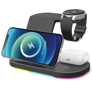 Aligator Stanice Smart Station S s bezdrátovým nabíjením 3v1, 15W - obrázek 3