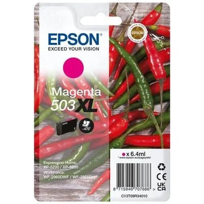 Inkoustová náplň Epson 503XL T09R3 purpurová 6,4 ml