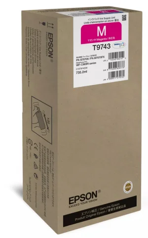 Inkoustová náplň Epson WorkForce Pro WF-C869R purpurová XXL