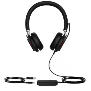 UH38 Dual UC -BAT/Stereo/ANC/USB/Drát/BT/Bezdrát/Černá - obrázek 3