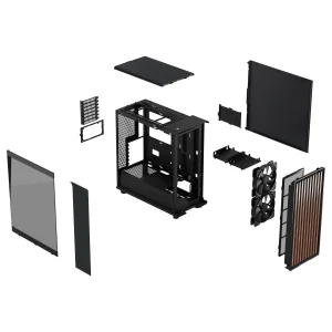 Fractal Design North Charcoal Black TG Dark/Midi Tower/Transpar./Černá - obrázek 3