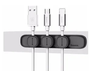 Baseus ACWDJ-01L Peas Organizér Kabelů Black - obrázek 6